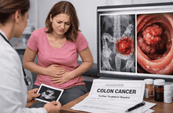 Her misdiagnosed pregnancy symptoms turned into Colon Cancer